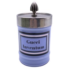 Gucci Inventum scénique bougie bleu clair en verre de Murano