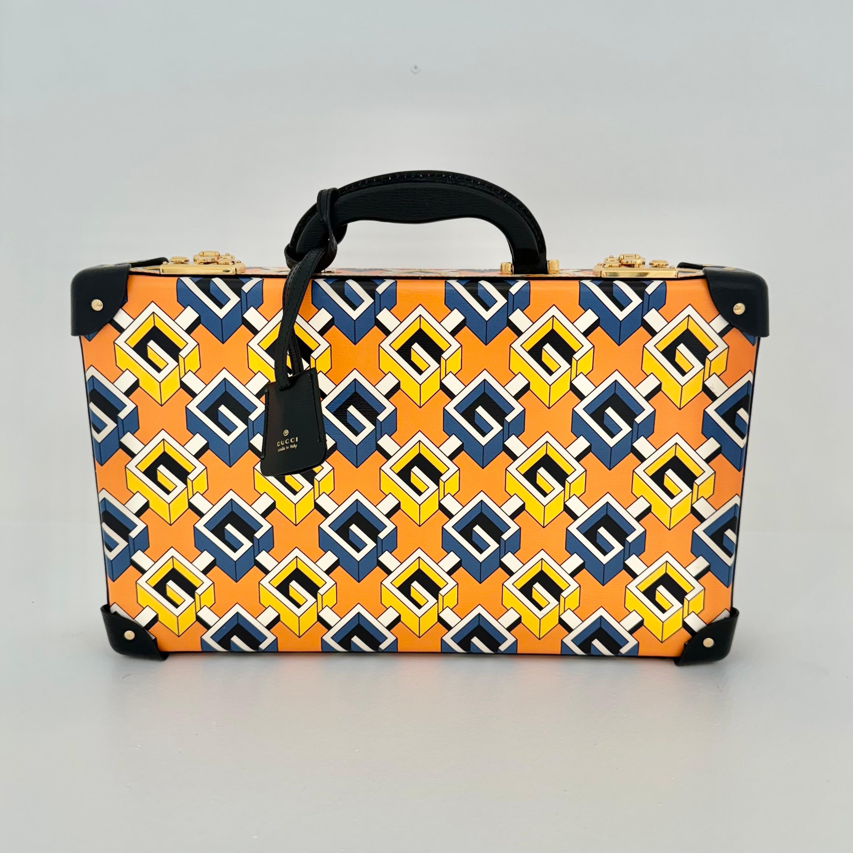 Isometric G Backgammon-Reisekoffer von Gucci, 2020er-Jahre, Italien im Angebot 4