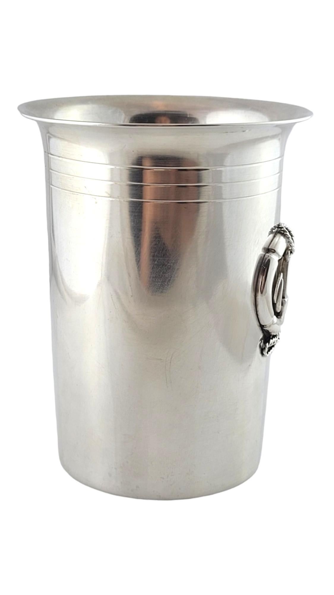 Women's GUCCI Italy 800 Silver Anchor Beaker #18016 For Sale