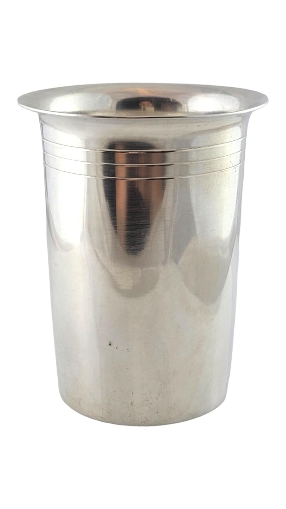 GUCCI Italy 800 Silver Anchor Beaker #18016 For Sale 2