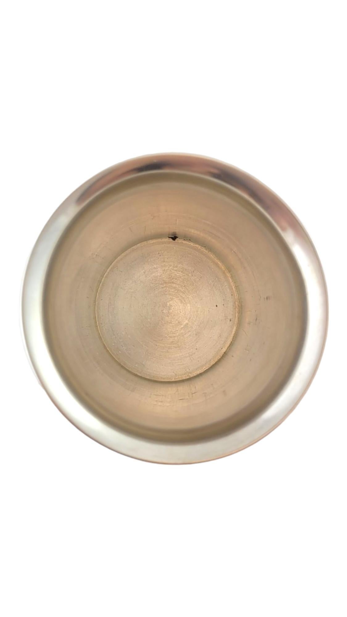 GUCCI Italy 800 Silver Anchor Beaker #18016 For Sale 3
