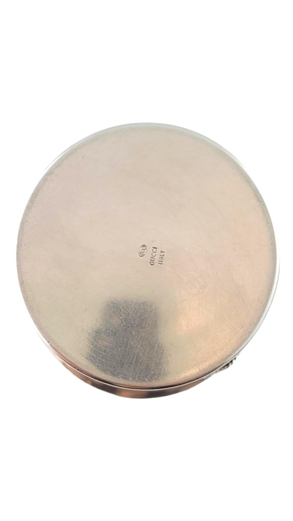 GUCCI Italy 800 Silver Anchor Beaker #18016 For Sale 4