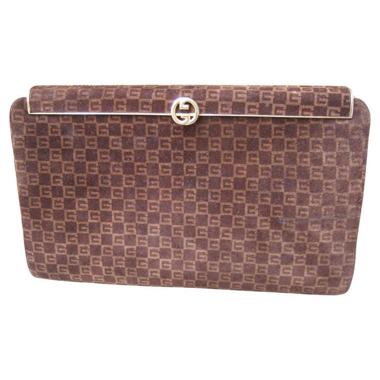 Auth used GUCCI purse Leather long wallet Italy Python 496 banboo Brown  horsebit - The ICT University