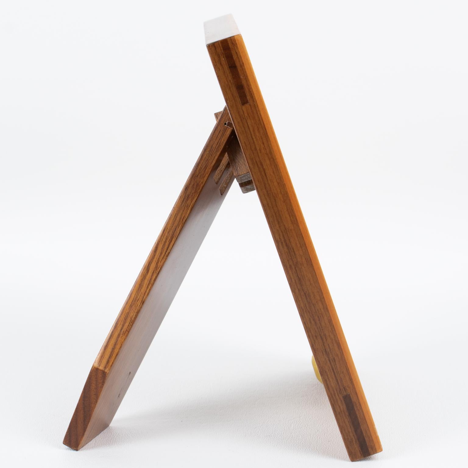 Moderne Cadre photo en bois exotique de Gucci, vers 1980 en vente