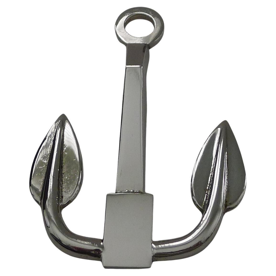 Gucci, Italy - Nautical Anchor Bottle Opener c.1970/1980 For Sale