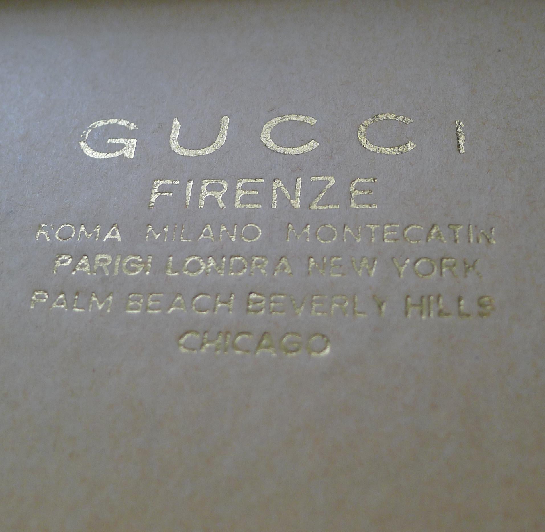 Gucci, Italia - Raro set di quattro bicchieri Snaffle Highball c.1970 in vendita 7