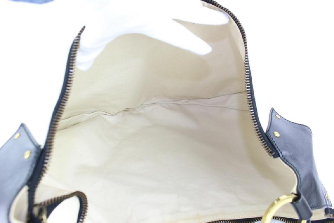 Women's Gucci Ivory Bicolor with Pouch 6gz0116 White Canvas Hobo Bag