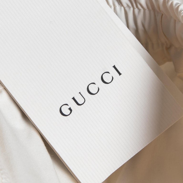 Gucci Men's Web Ribbon Shorts Blue