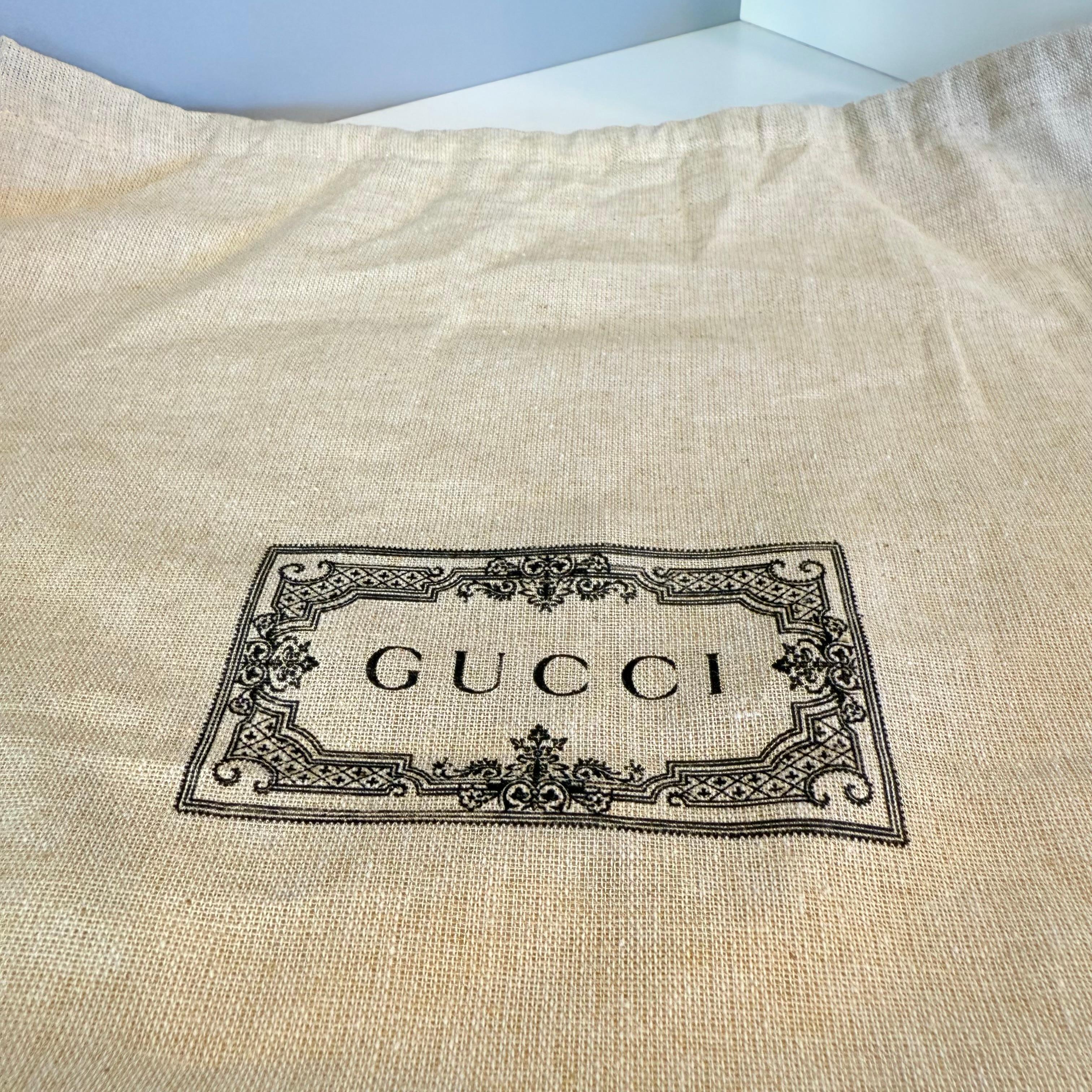 Gucci Blondie Tasche aus elfenbeinfarbenem Leder im Angebot 5