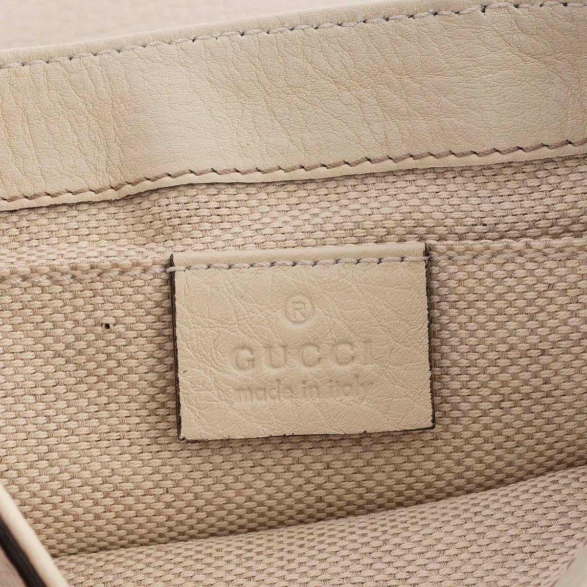 Women's GUCCI ivory leather SMALL SOHO FLAP Shoulder Bag For Sale