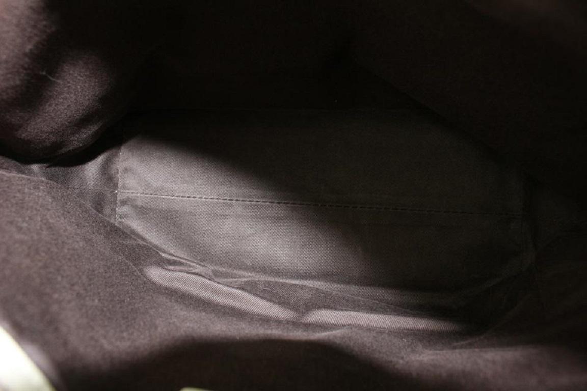 Gucci Elfenbein Monogramm GG Gürtel Motiv Tote Tasche 93ggs727 im Zustand „Gut“ im Angebot in Dix hills, NY