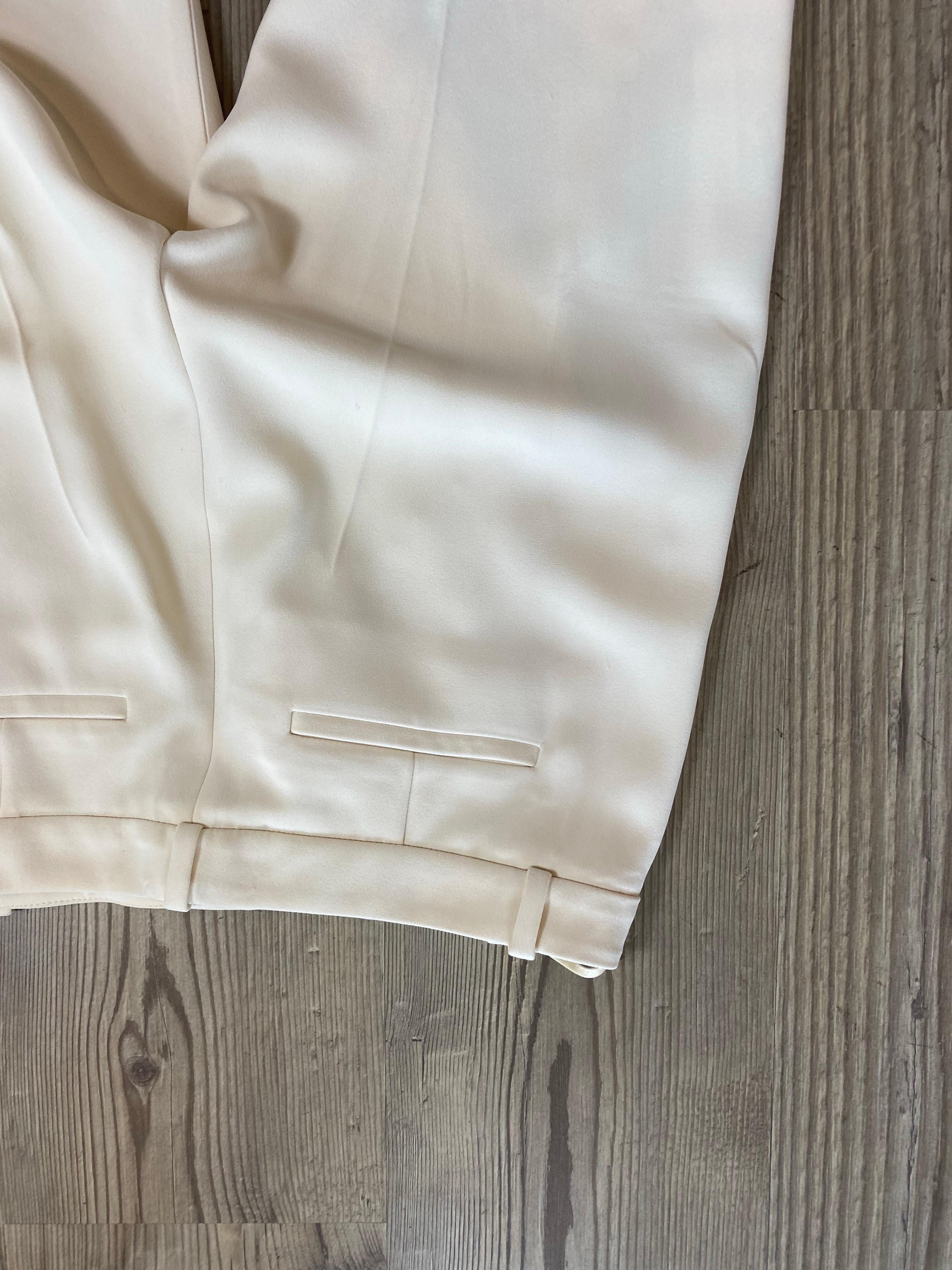 Gucci Elfenbeinfarbene Hose. im Angebot 1