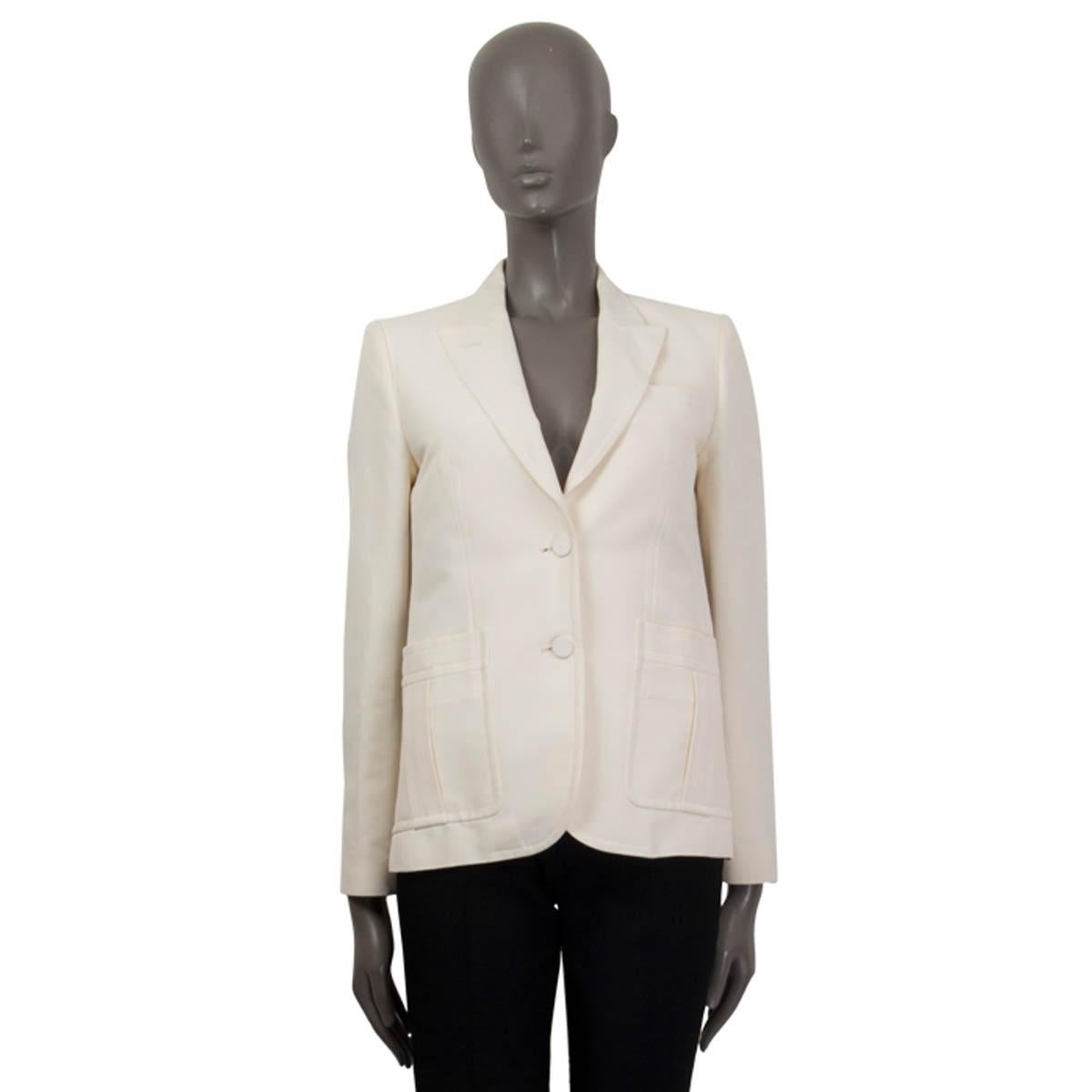 gucci white blazer