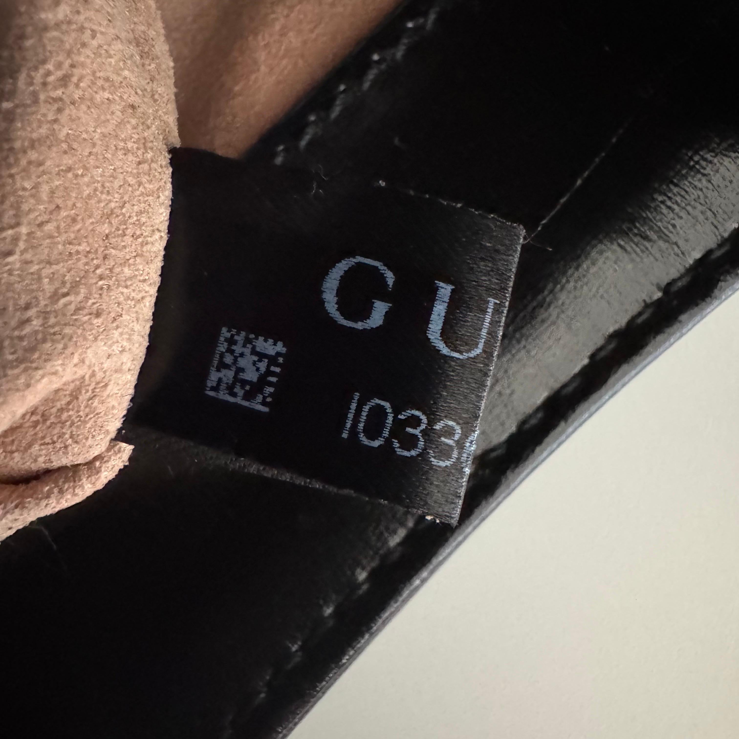 Gucci Jackie 1961 Black Leather Bag Small Piston Lock With Strap For Sale 8