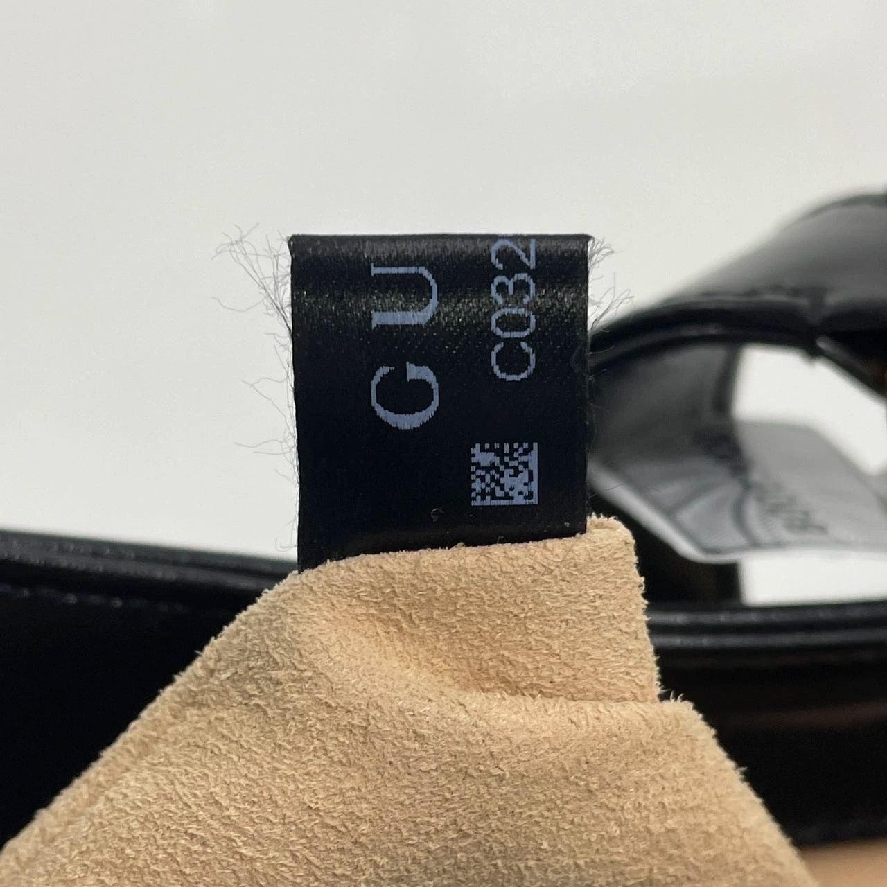 Gucci Jackie 1961 Black Leather Bag Small Piston Lock With Strap 9