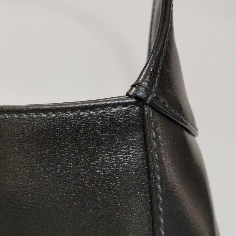 Gucci Jackie 1961 Black Leather Bag Small Piston Lock without Strap For Sale 10