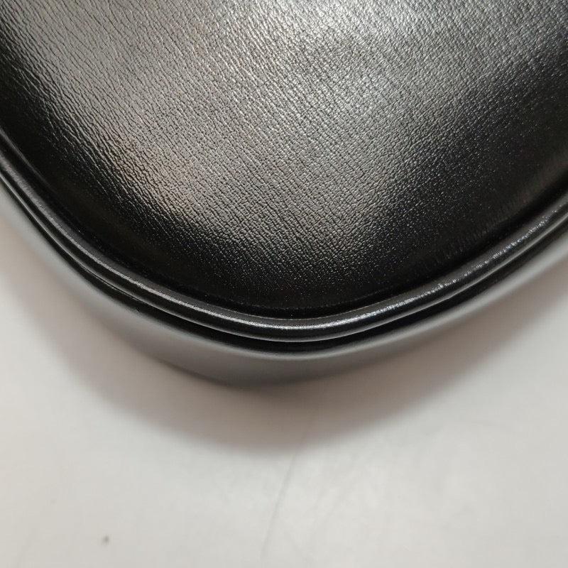 Gucci Jackie 1961 Black Leather Bag Small Piston Lock without Strap For Sale 11