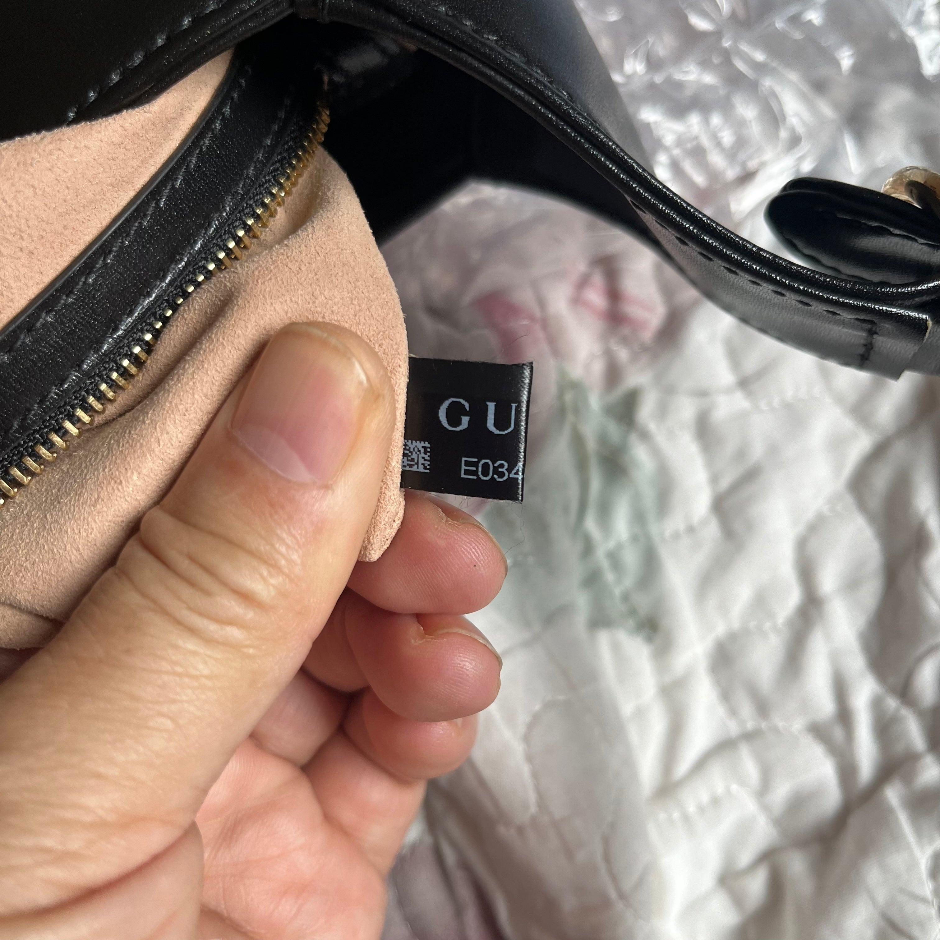 Gucci Jackie 1961 Black Leather Bag Small Piston Lock without Strap For Sale 12