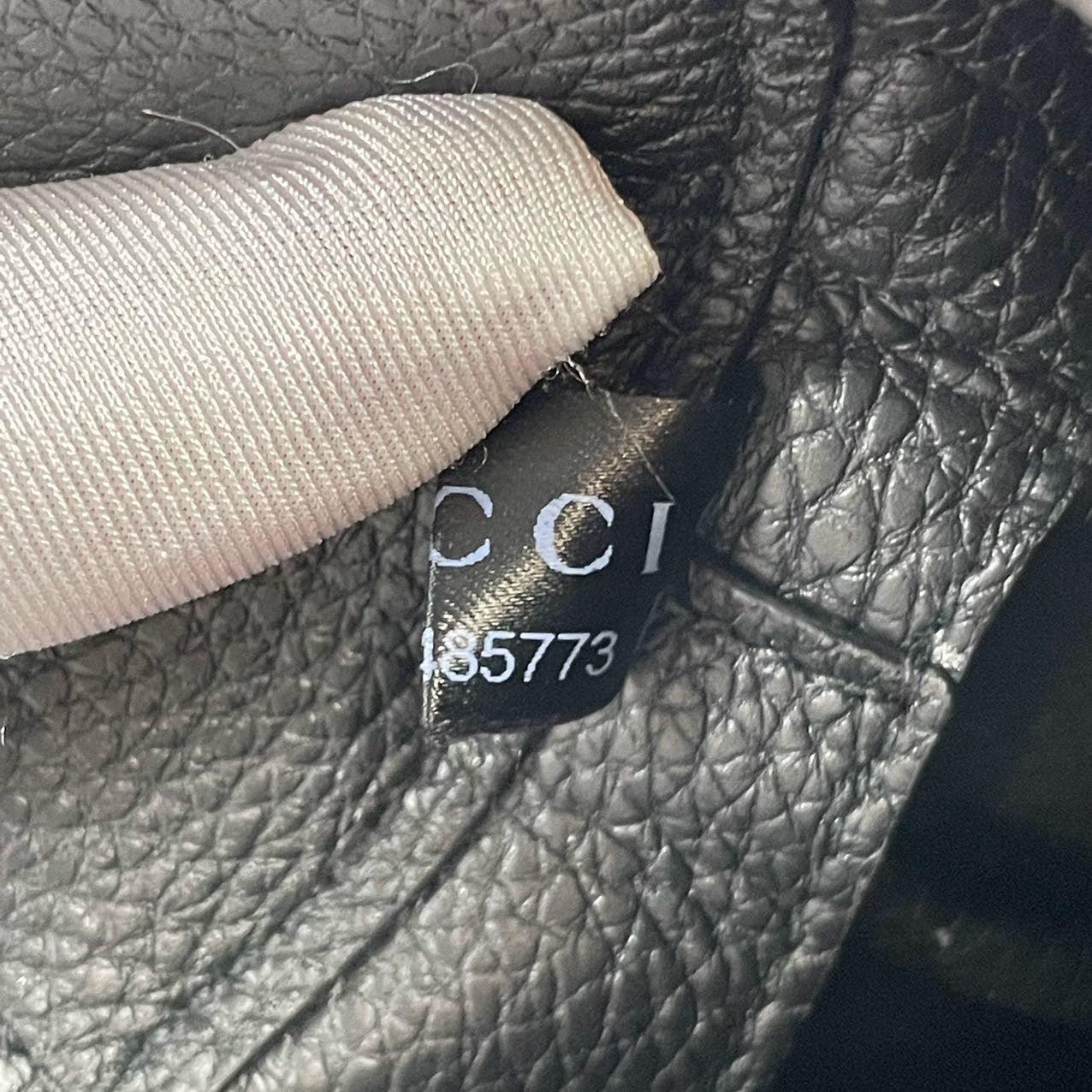 Gucci Jackie 1961 Black Pebbled Leather Bag Small 6