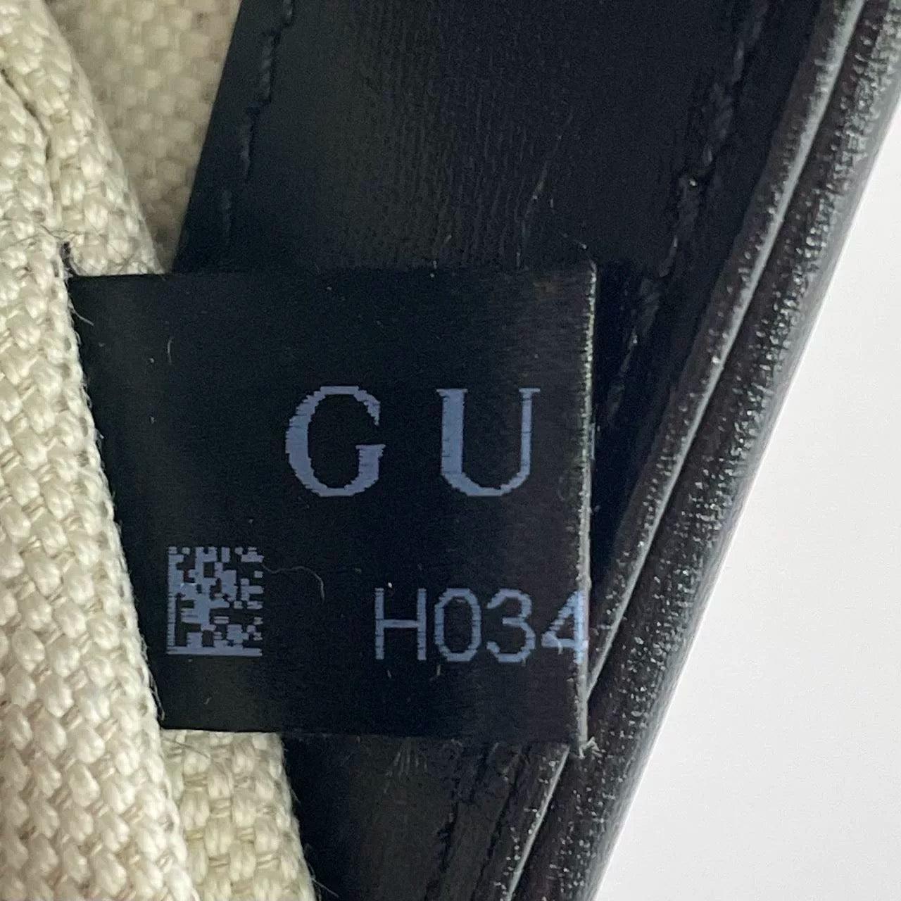 Gucci Jackie 1961 Black & White Leather Bag Small 6