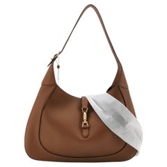 Gucci Jackie 1961 Karamell Tan große Umhängetasche mit Riemen