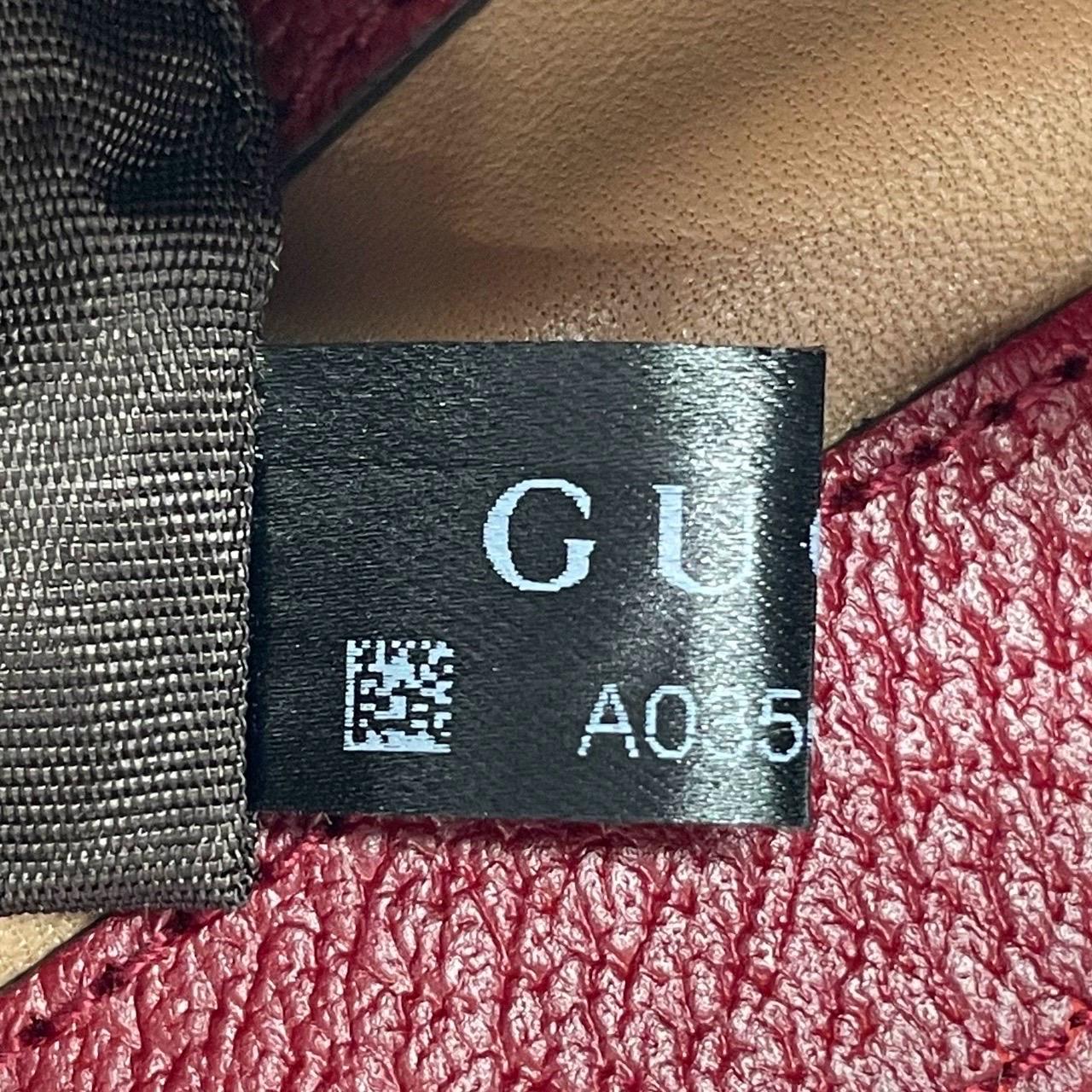 Gucci Jackie 1961 Centennial 100 Year Special Edition in pelle borgogna con canv. in vendita 6