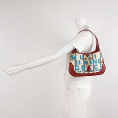 Gucci Jackie 1961 Centennial 100 Year Special Edition Burgundy Leather with Canv