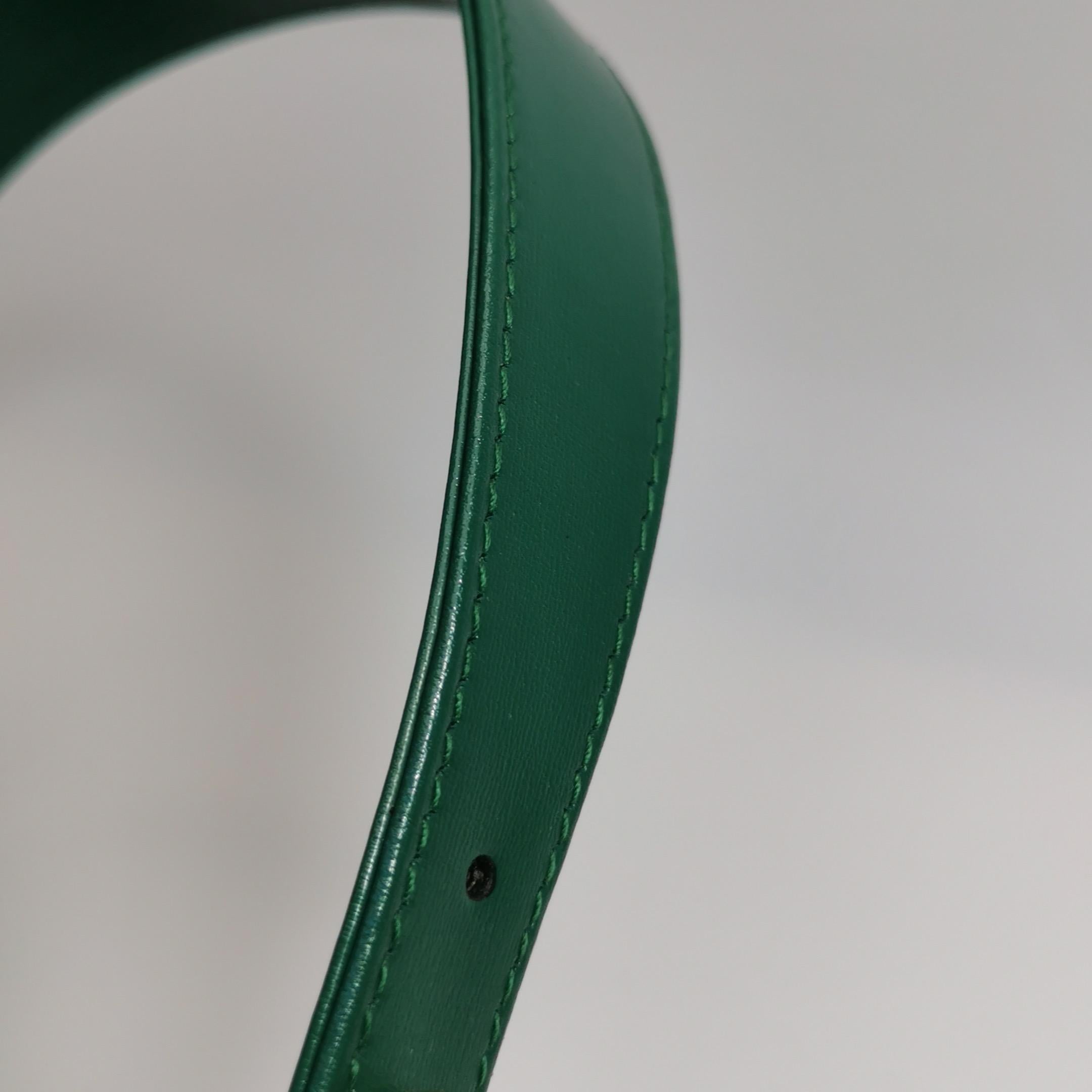 Gucci Jackie 1961 Borsa in pelle verde piccola con tracolla regolabile in vendita 6