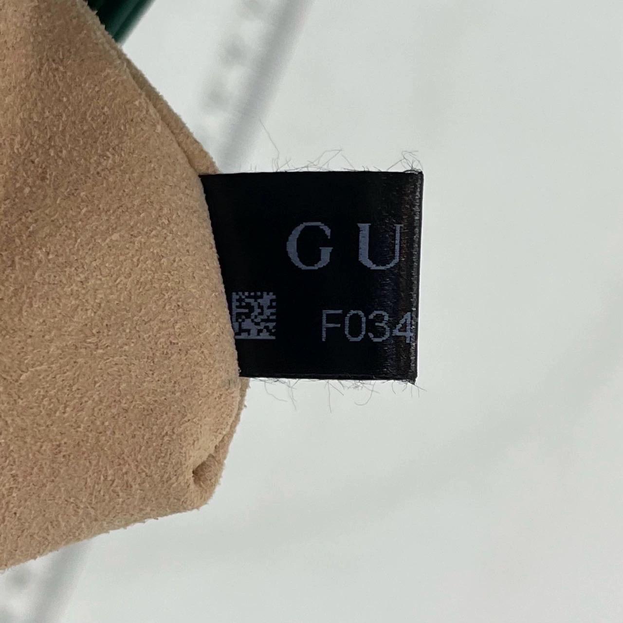 Gucci Jackie 1961 Grüne Ledertasche mit verstellbarem Riemen im Angebot 4