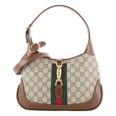 Gucci Jackie 1961 Hobo GG Coated Canvas Small