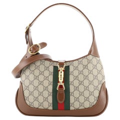 Gucci Jackie 1961 Hobo GG Coated Canvas Small