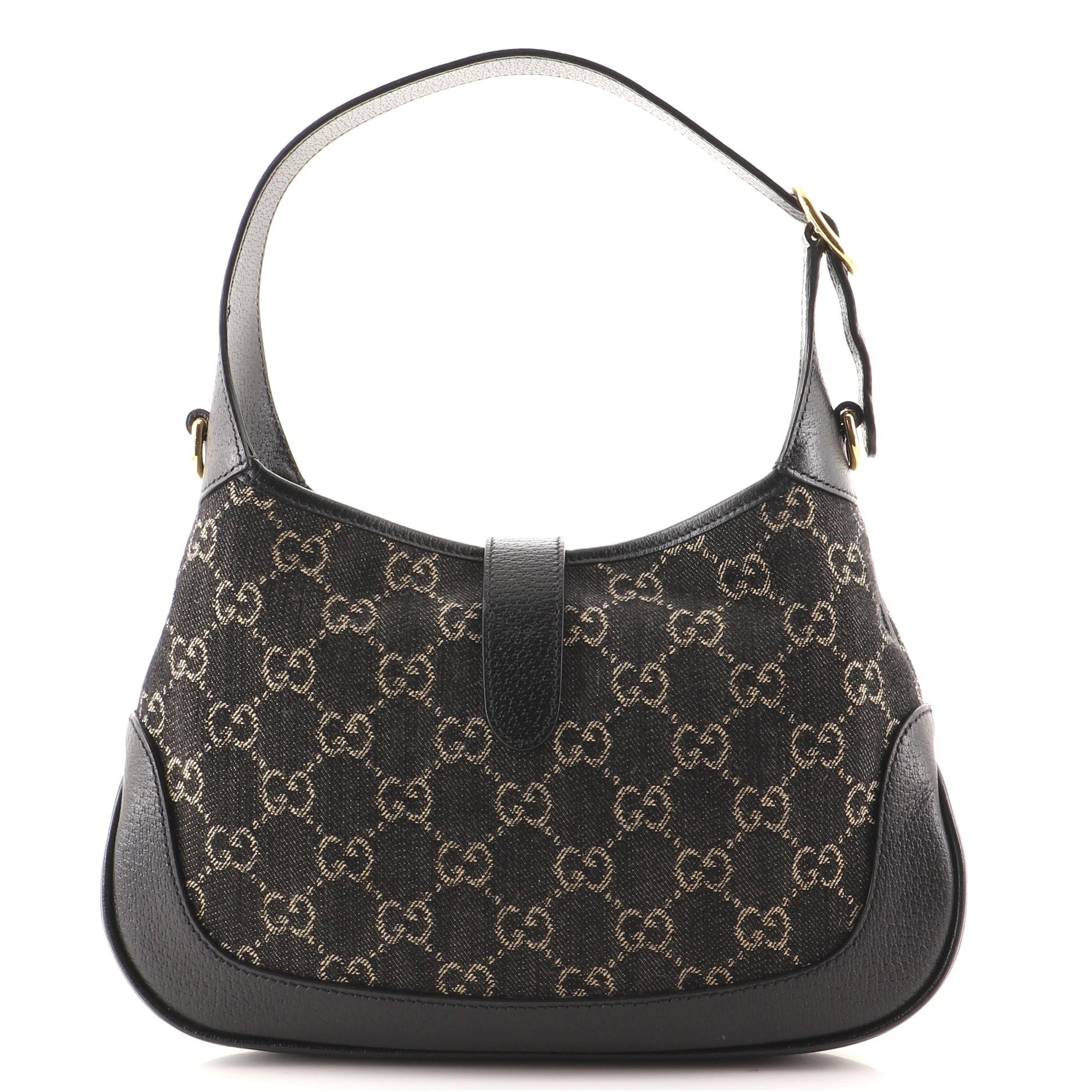 gucci jackie bag denim