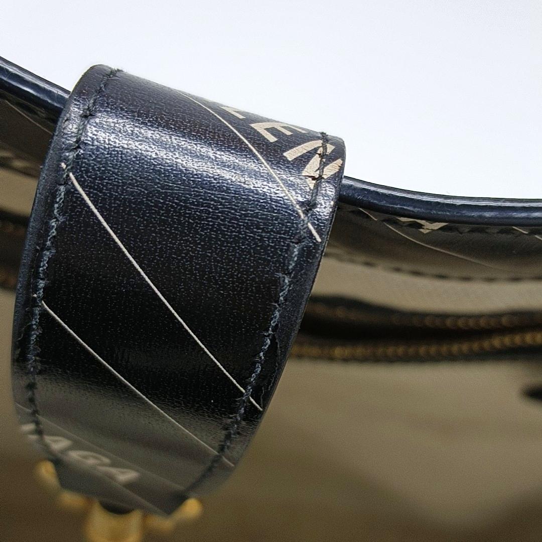 Gucci Jackie 1961 Medium Balenciaga Black Leather Bag with Strap For Sale 3