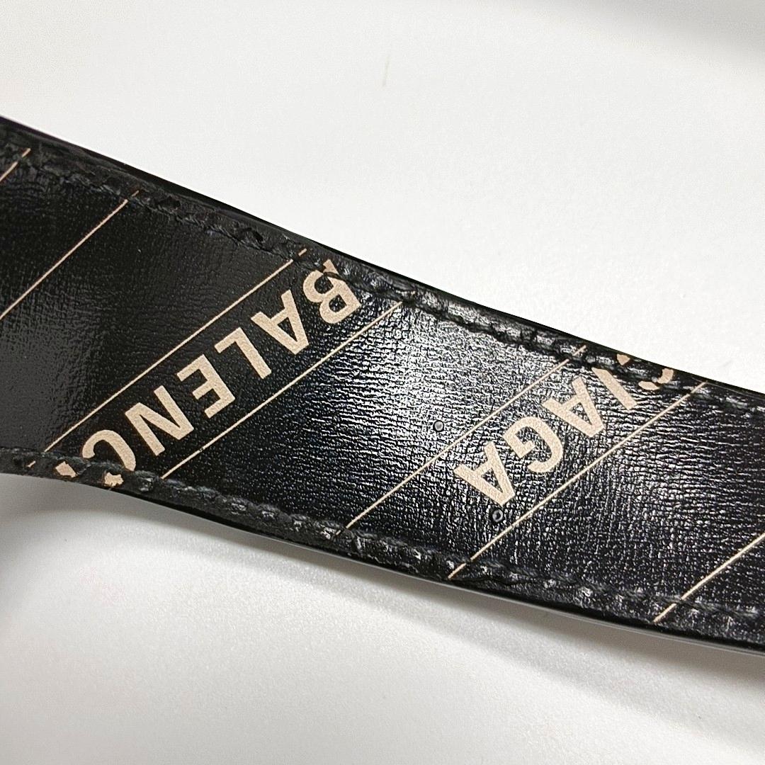 Gucci Jackie 1961 Medium Balenciaga Black Leather Bag with Strap For Sale 5