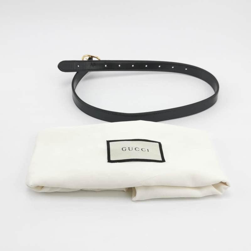 Gucci Jackie 1961 Medium Black Leather Bag with Adjustable Strap 4