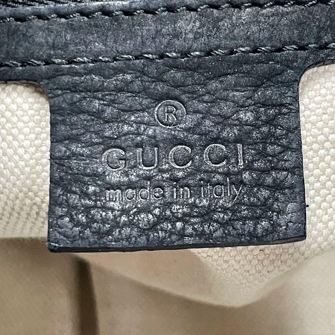 Gucci Jackie 1961 Medium Black Suede Leather Bag 6