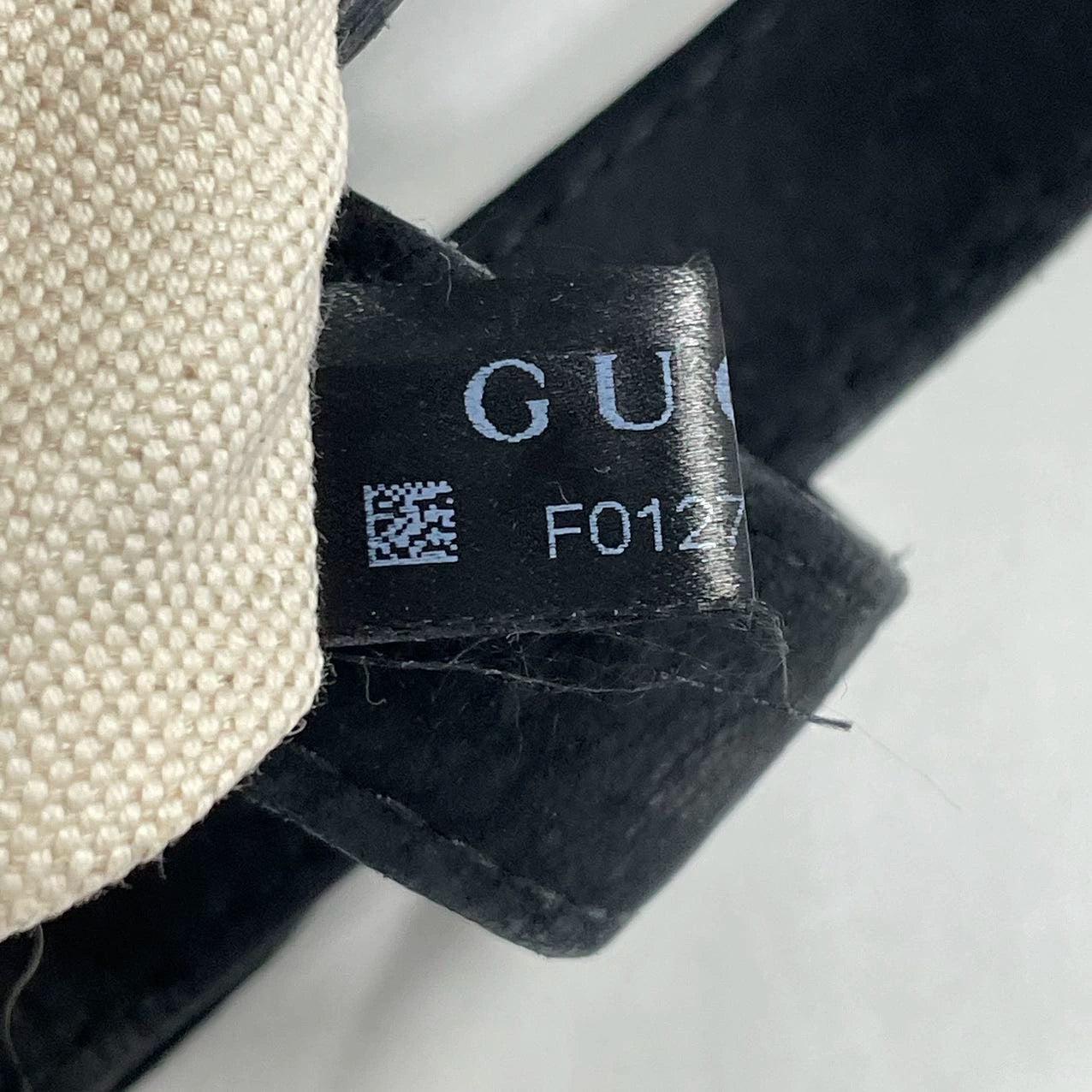 Gucci Jackie 1961 Medium Black Suede Leather Bag 8