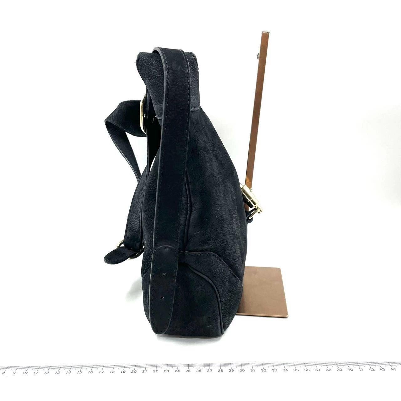 Gucci Jackie 1961 Medium Black Suede Leather Bag 5