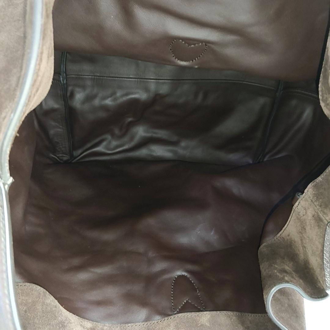 Gucci Jackie 1961 Medium Brown Suede Shoulder Tote Bag For Sale 13