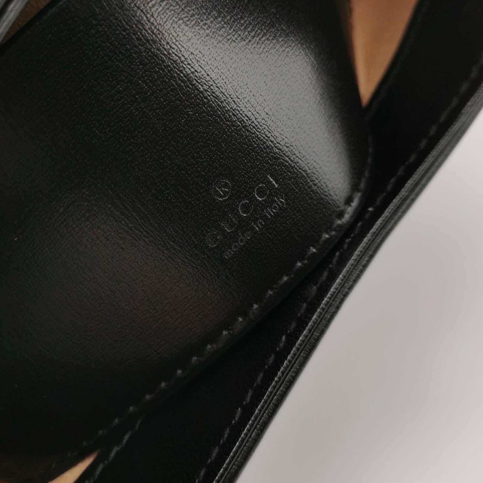 Gucci Jackie 1961 Mini Black Leather Bag with Adjustable Strap For Sale 1