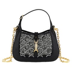 gucci mini crystal gg lizard bag
