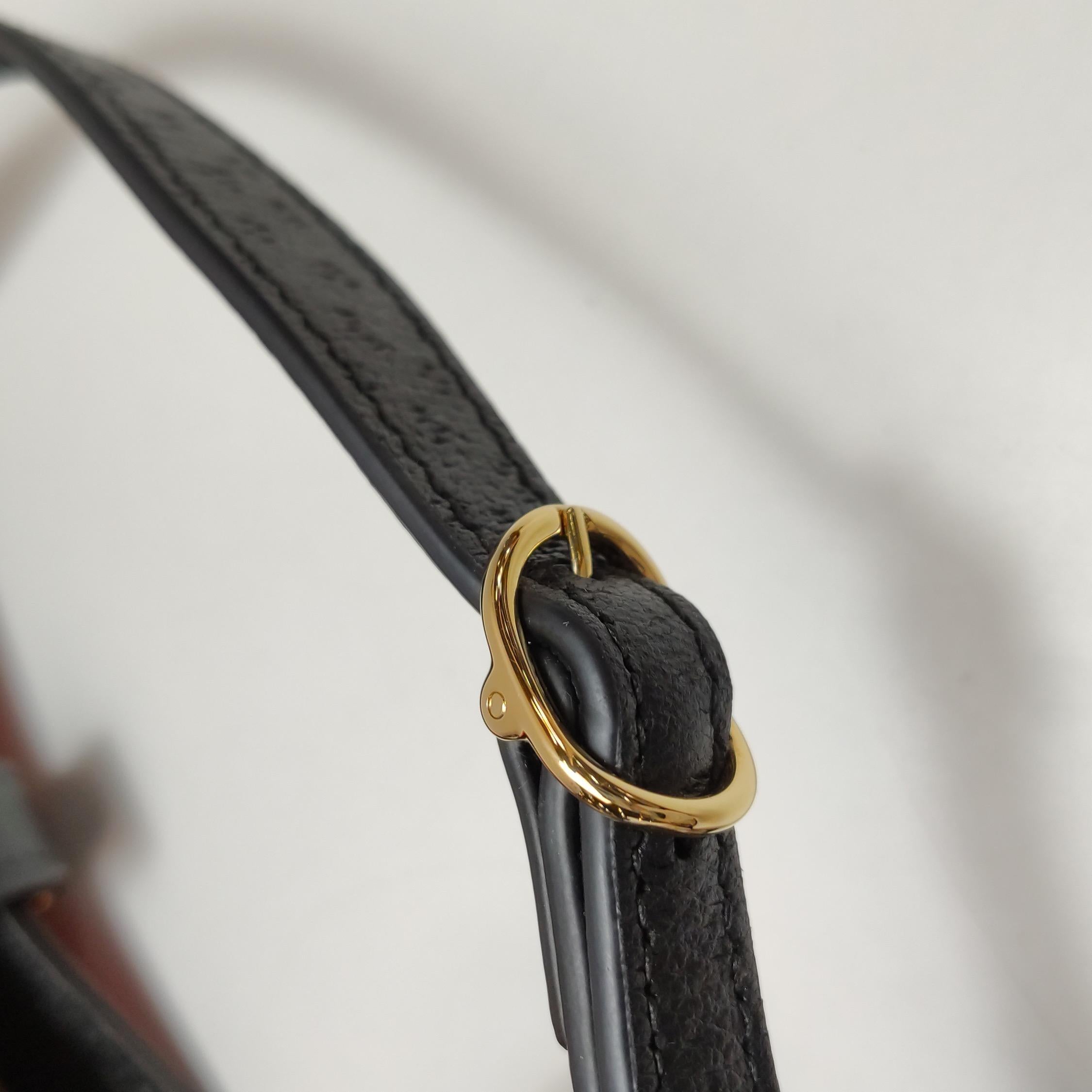 Gucci Jackie 1961 Mini Borsa a tracolla in cavallino rosso e nero in vendita 6