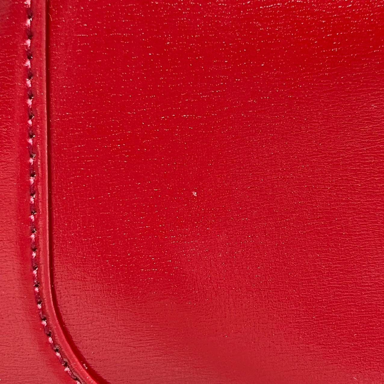 Gucci Jackie 1961 Mini Red Burgundy Leather Bag 9