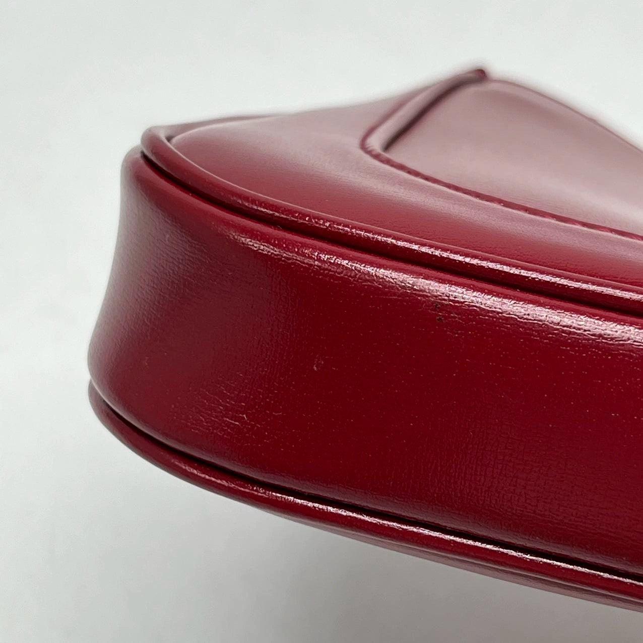 Gucci Jackie 1961 Mini Red Burgundy Leather Bag 10