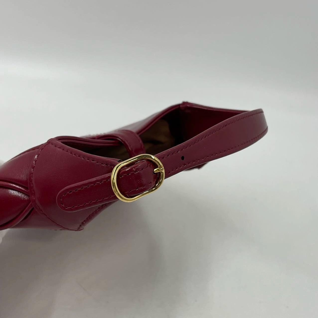 Gucci Jackie 1961 Mini sac en cuir rouge bordeaux 9