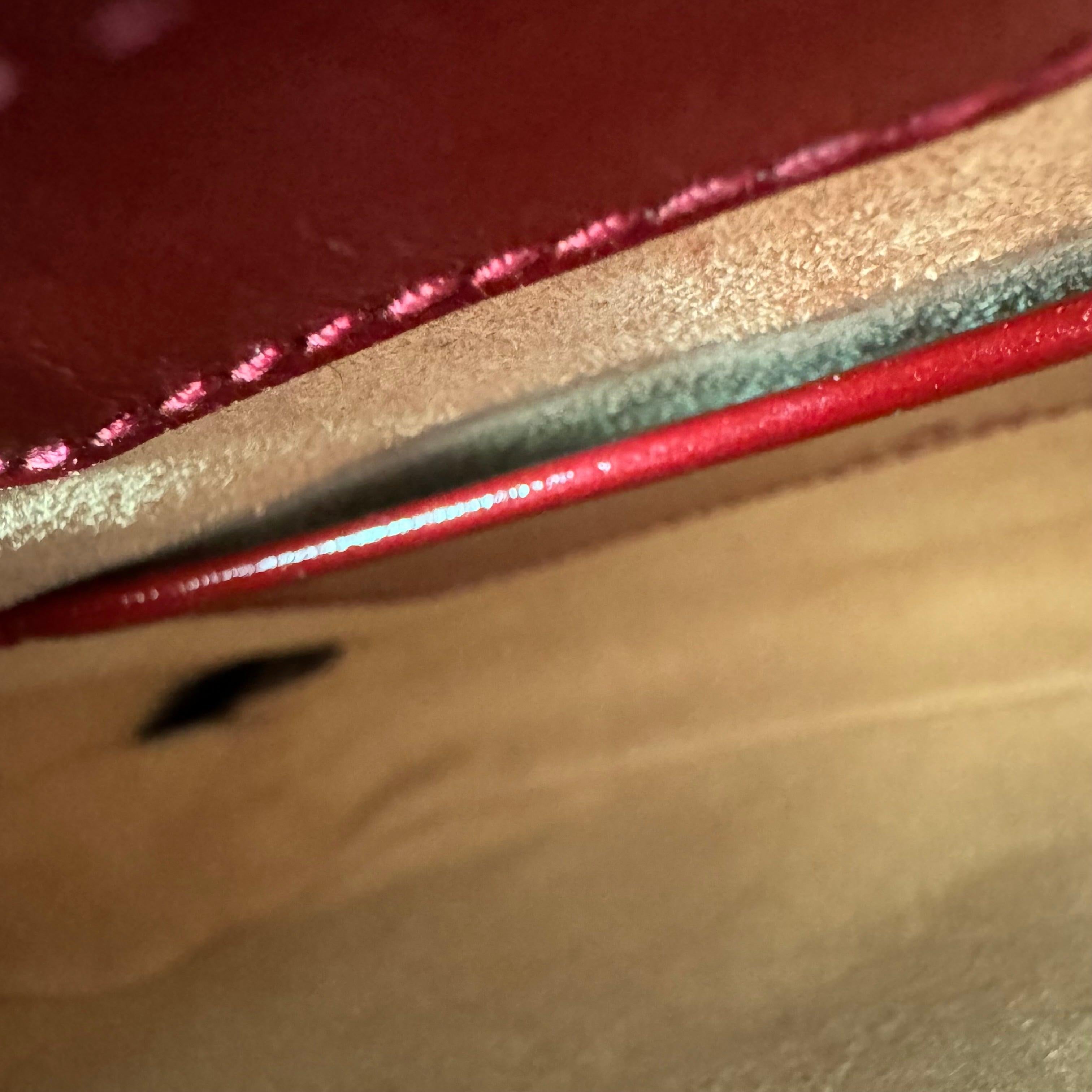 Gucci Jackie 1961 Mini Red Burgundy Leather Bag 13