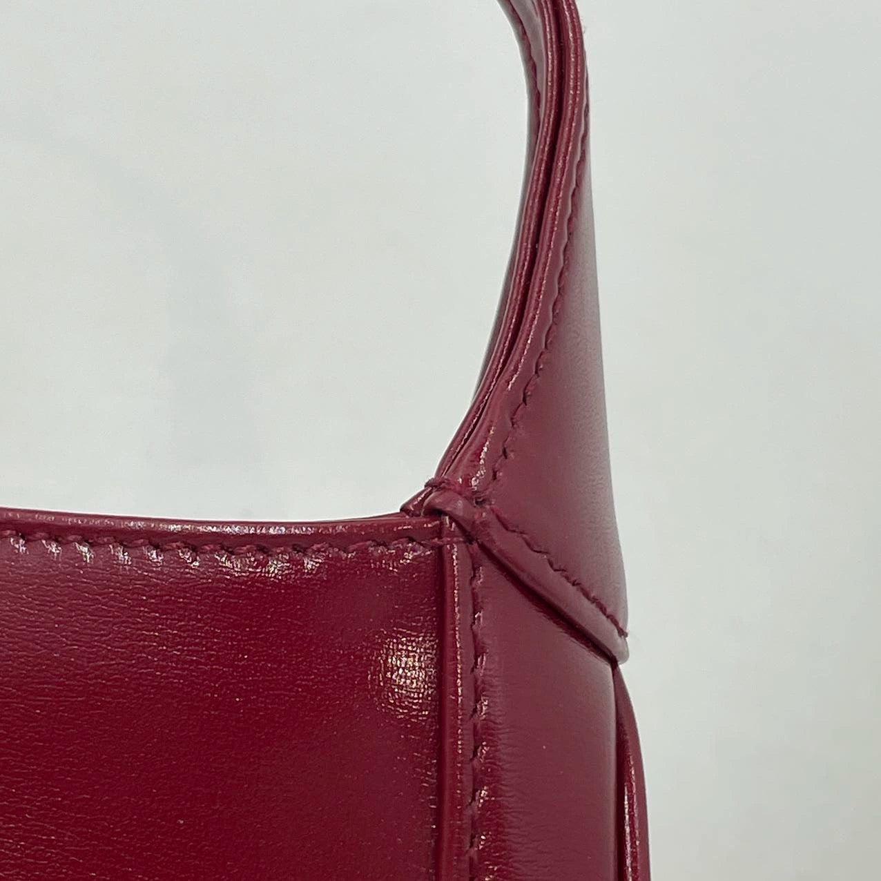 Gucci Jackie 1961 Mini sac en cuir rouge bordeaux 12