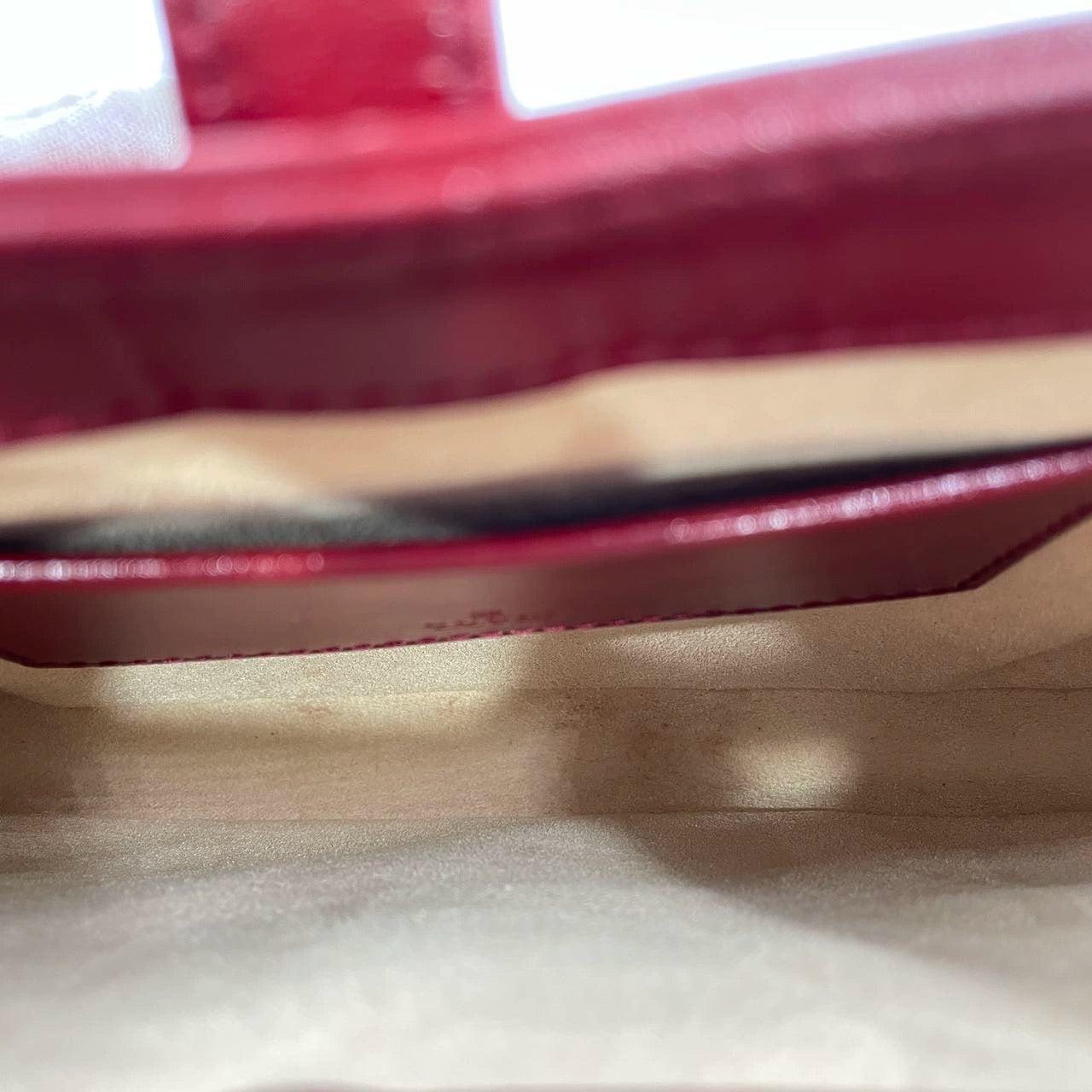 Gucci Jackie 1961 Mini Red Burgundy Leather Bag No Strap 6