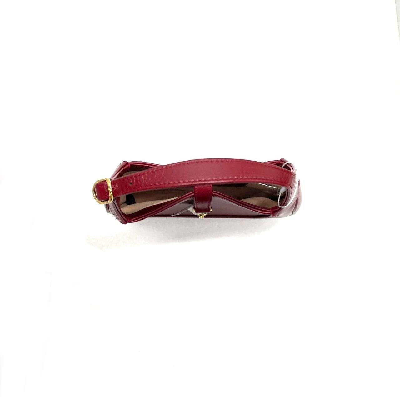 Gucci Jackie 1961 Mini Red Burgundy Leather Bag No Strap In Excellent Condition In AUBERVILLIERS, FR