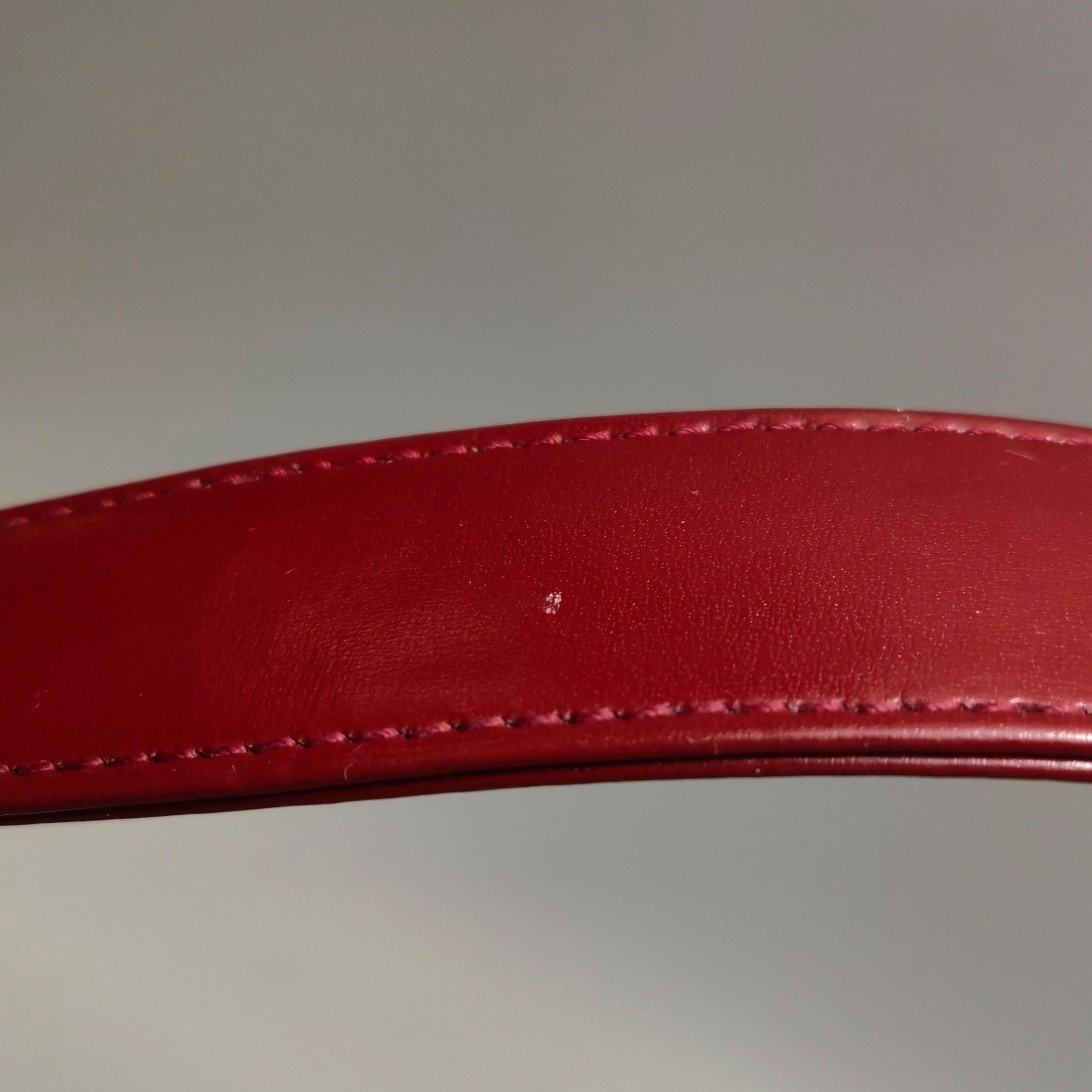 Gucci Jackie 1961 Borsa in pelle rossa bordeaux Borsa a tracolla piccola in vendita 13